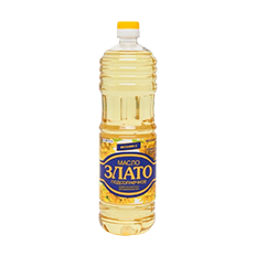 Масло подсолнечное рафинированное дезодорированное ТМ «Злато»